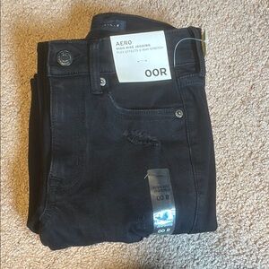 NWT Aeropostale Black High Rise Jeggings
